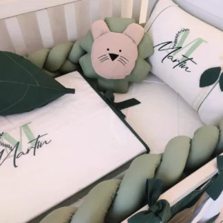 Kit Berço Personalizado Leão Safari