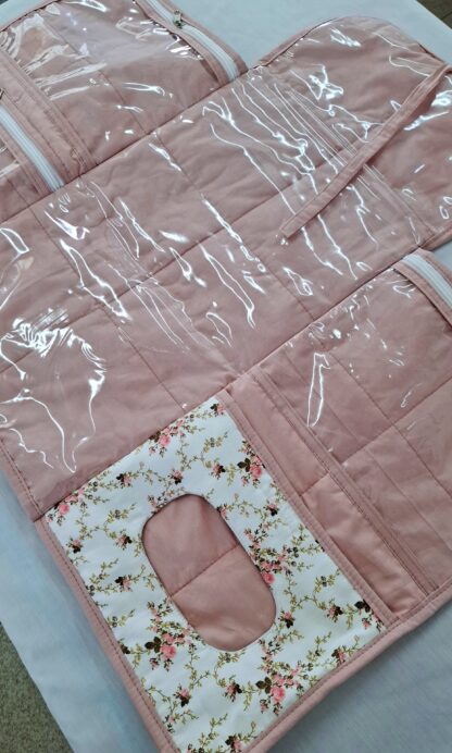 Trocador Portátil de Bolsa Rose Floral - Imagem 3