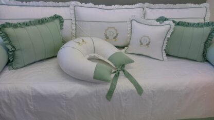 Kit Cama da Babá Verde e Dourado - Davi - Imagem 3