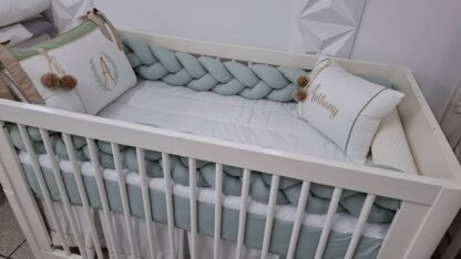 Kit Berço Verde Off White - Imagem 2