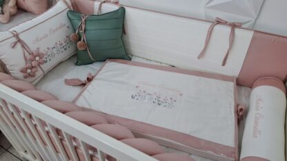 Kit Berço Jardim Encantado Tricô - Imagem 2