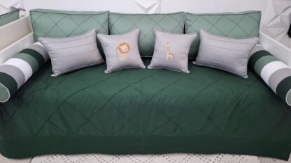Kit Cama da Babá Bichos Patch Work - Imagem 2